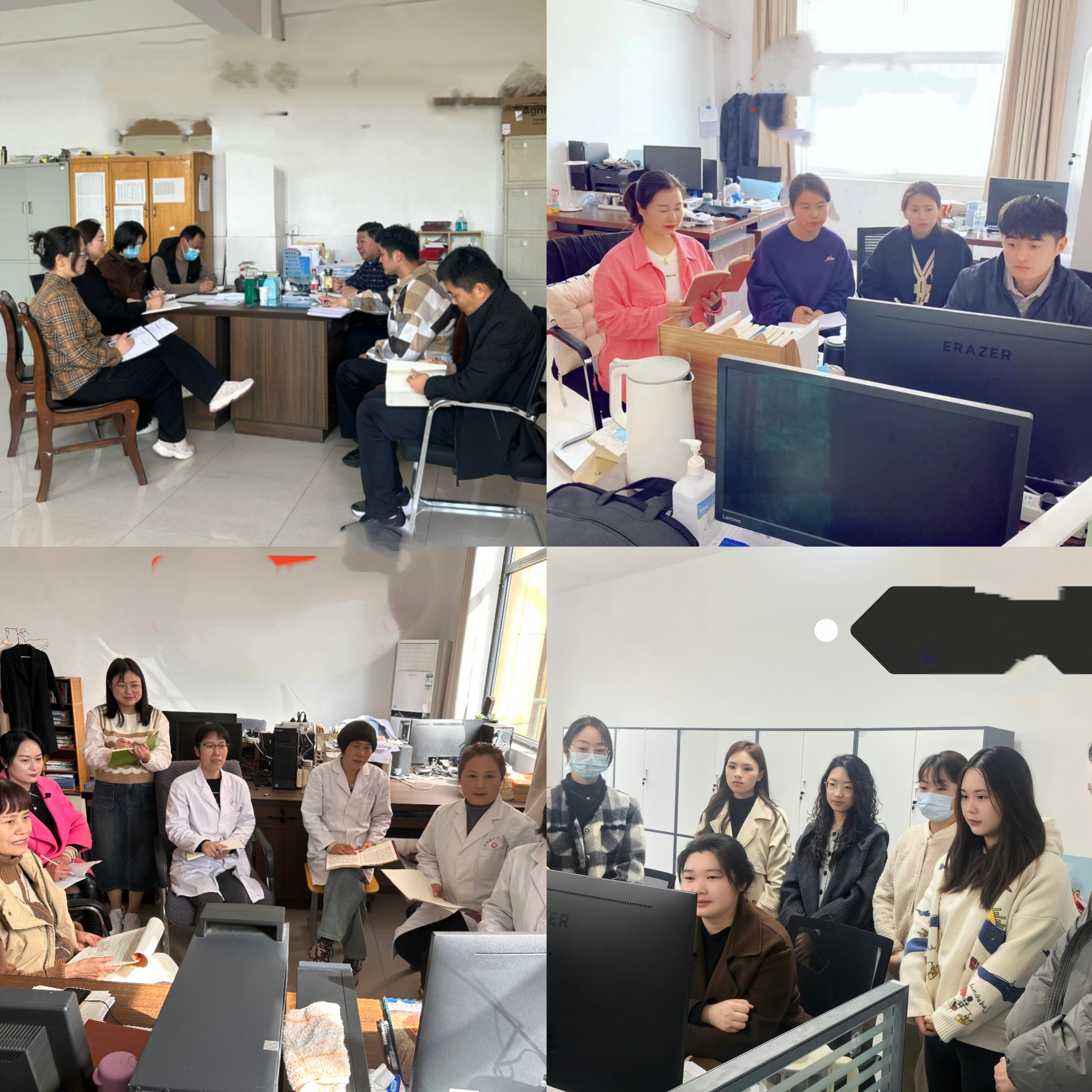 教学第二党支部召开全国两会精神专题学习会 教学第二党支部召开全国两会精神专题学习会