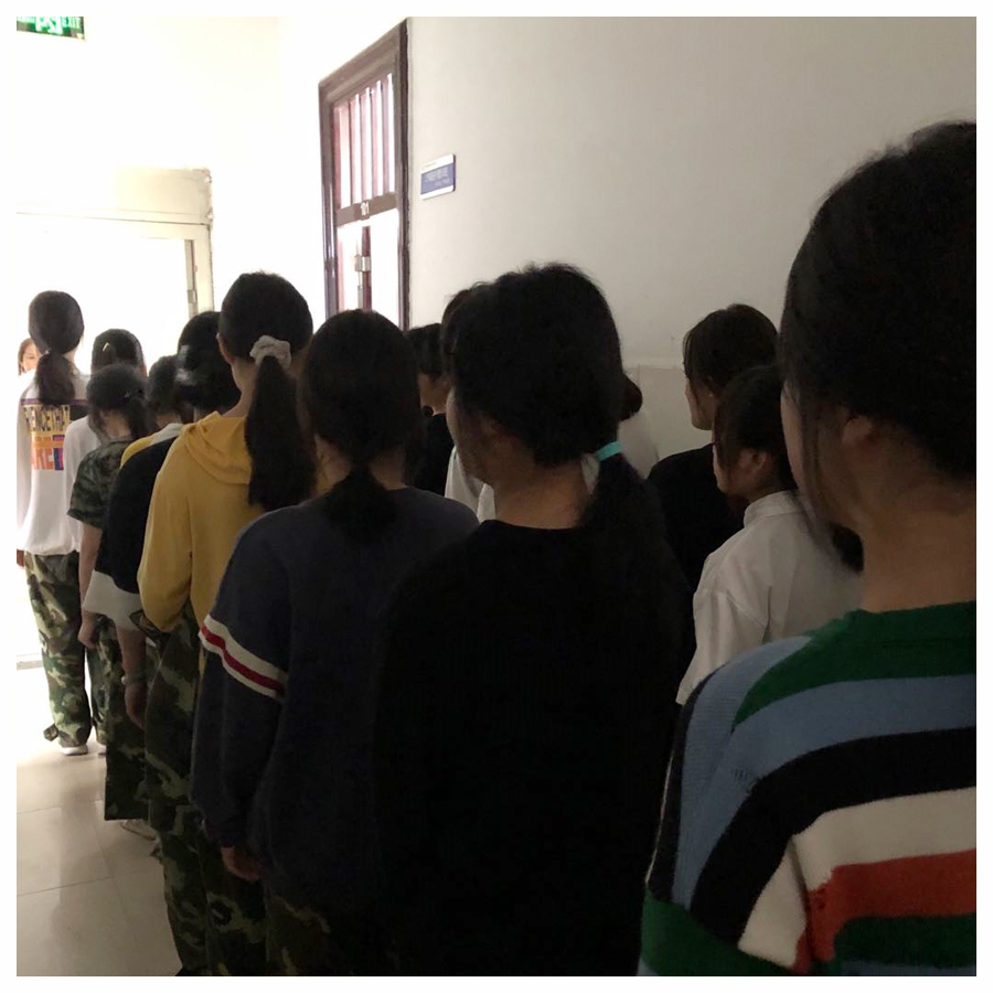 我校对2021级新生进行体检 我校对2021级新生进行体检