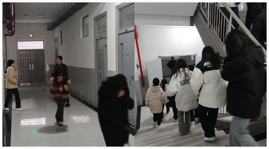 我校开展消防应急疏散和防震应急避险演练活动 我校开展消防应急疏散和防震应急避险演练活动