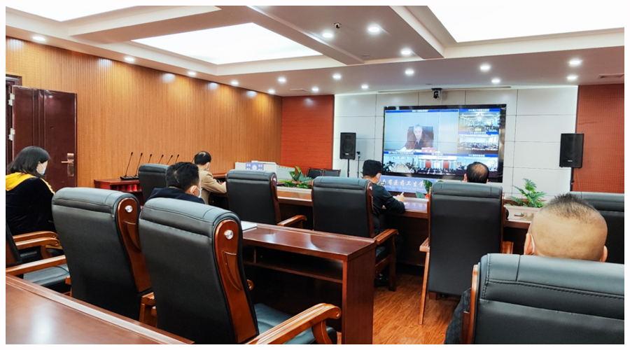 我校参加全省教育系统疫情防控工作视频调度会 我校参加全省教育系统疫情防控工作视频调度会