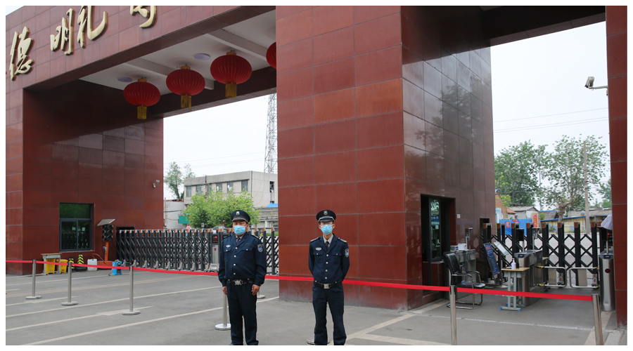 我校实施校园全封闭管理 我校实施校园全封闭管理