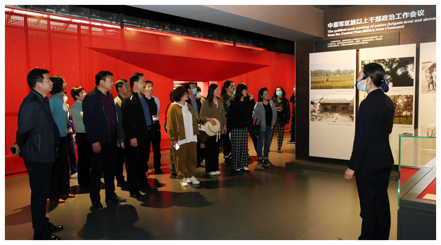 我校开展党史学习教育实地专题培训 我校开展党史学习教育实地专题培训