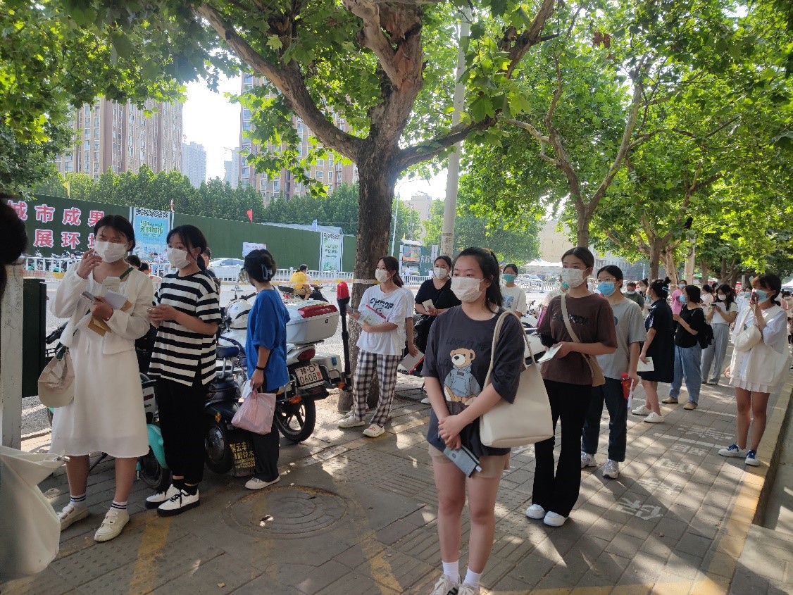 我校2019级毕业生顺利参加2022年高考 我校2019级毕业生顺利参加2022年高考